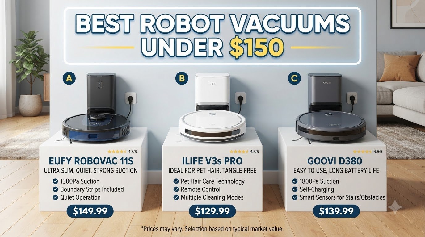 best robot vacuums under $150