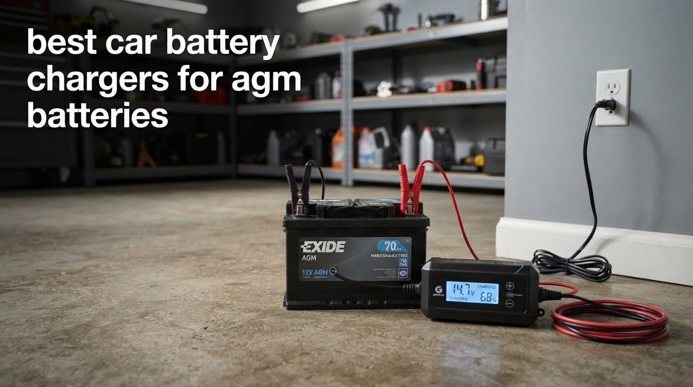 best car battery chargers for agm batteries
