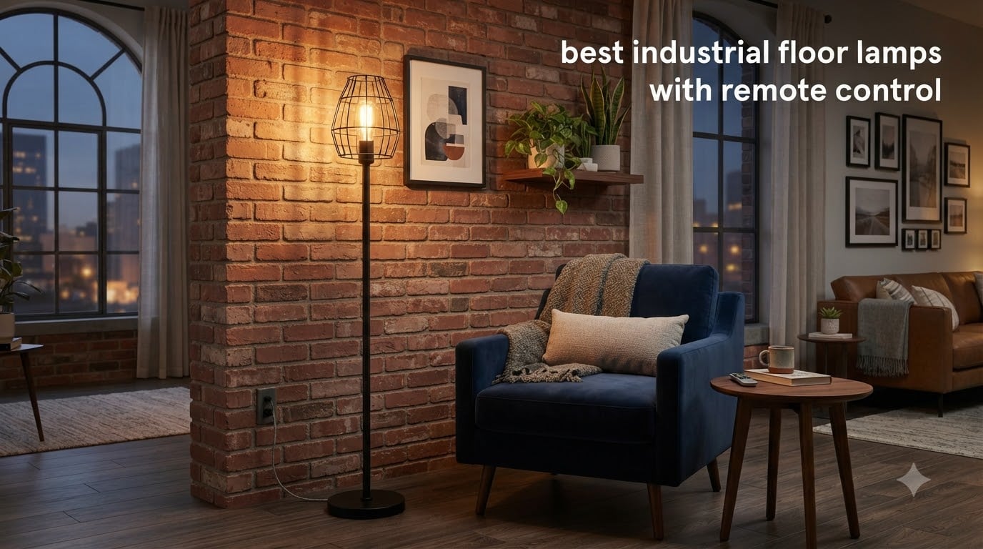 best industrial floor lamps with remote control