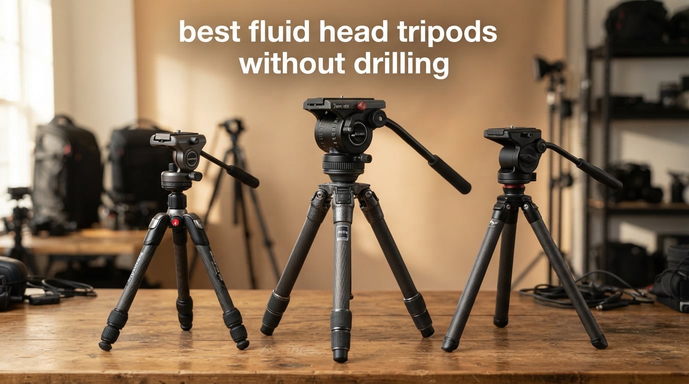 best fluid head tripods without drilling