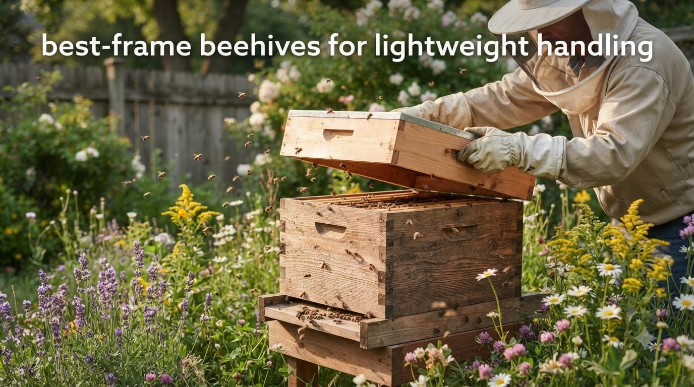 best 8-frame beehives for lightweight handling