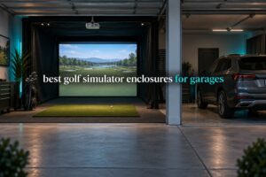 best golf simulator enclosures for garages