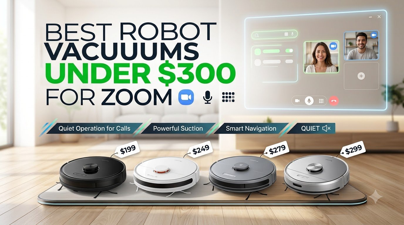 best robot vacuums under $300 for zoom