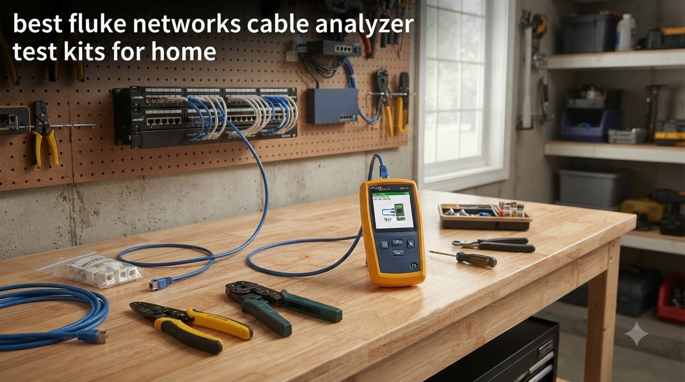 best fluke networks cable analyzer test kits for home