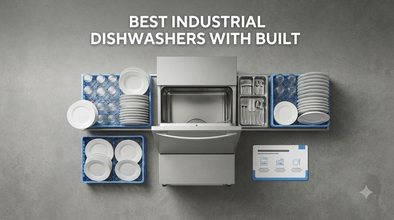 best industrial dishwashers with built