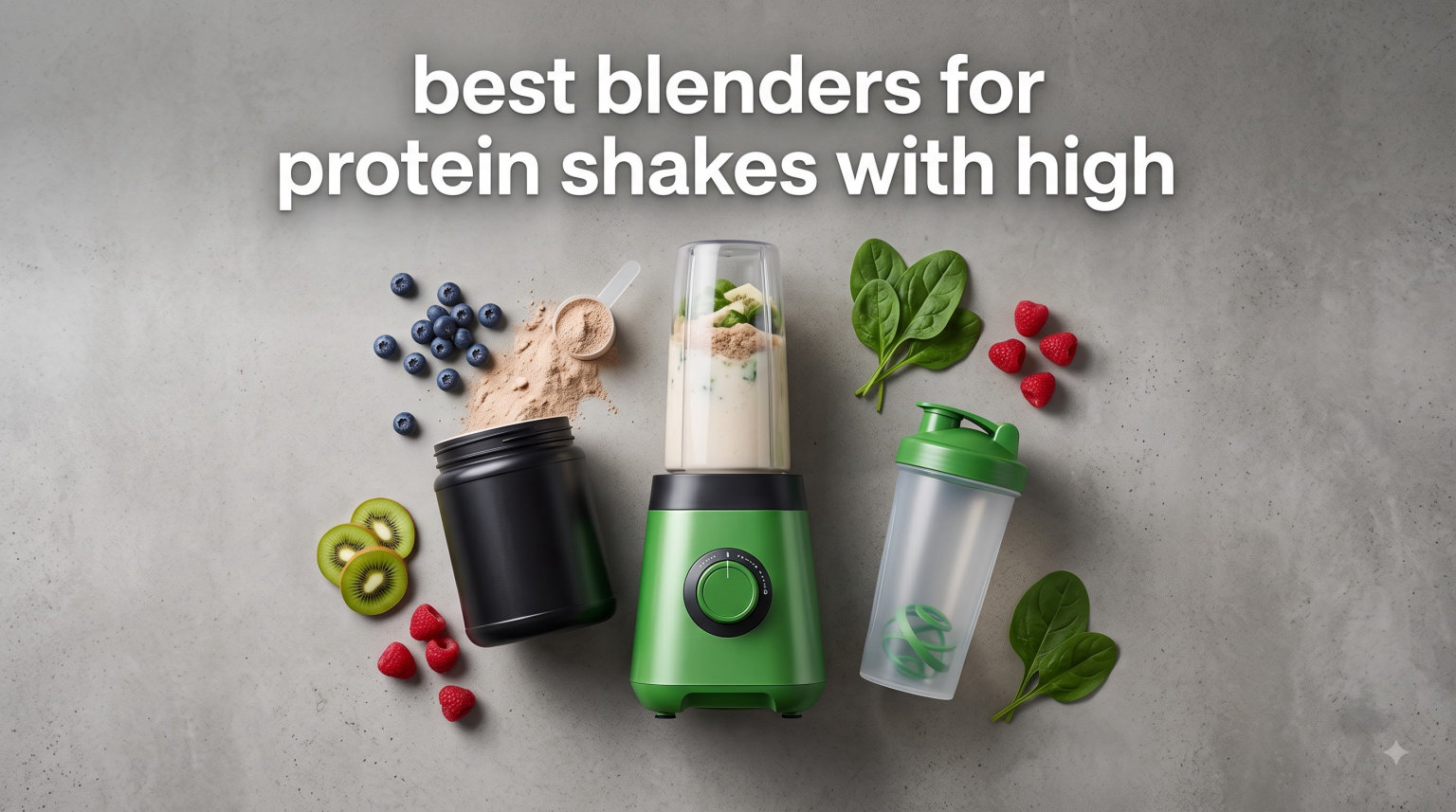 best blenders for protein shakes with high