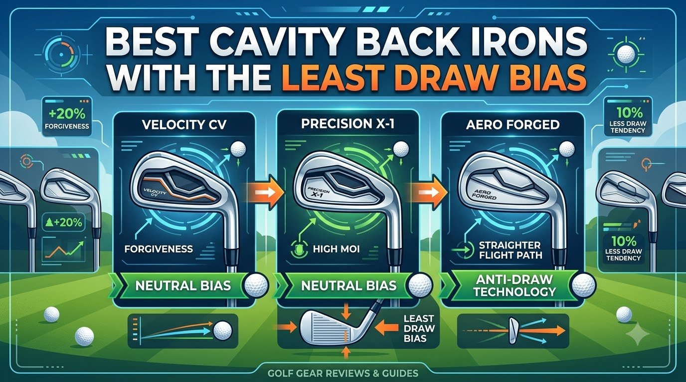 best cavity back irons with the least draw bias