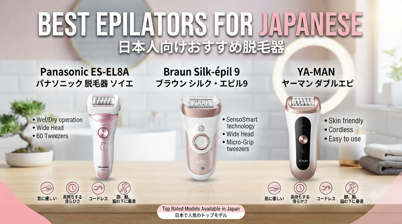 best epilators for japanese