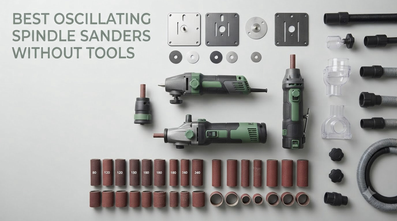 best oscillating spindle sanders without tools