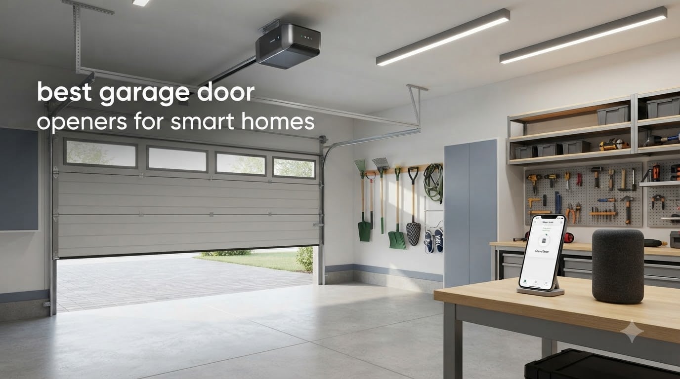best garage door openers for smart homes