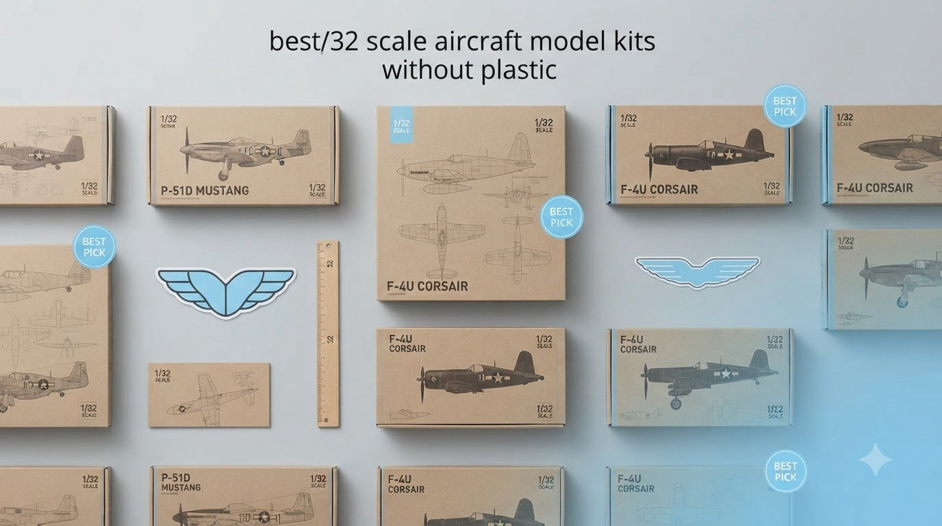 best 1/32 scale aircraft model kits without plastic