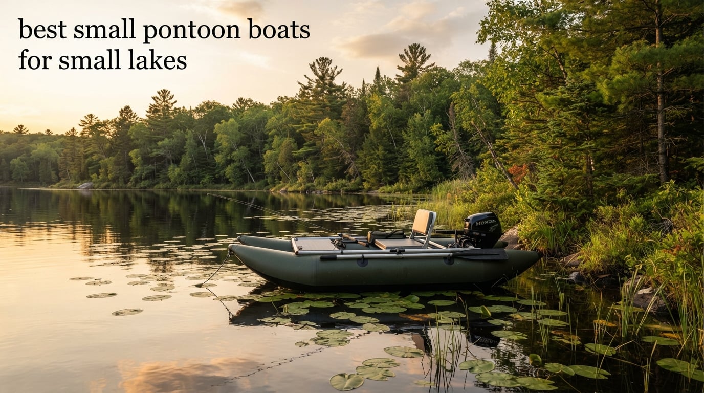 best small pontoon boats for small lakes