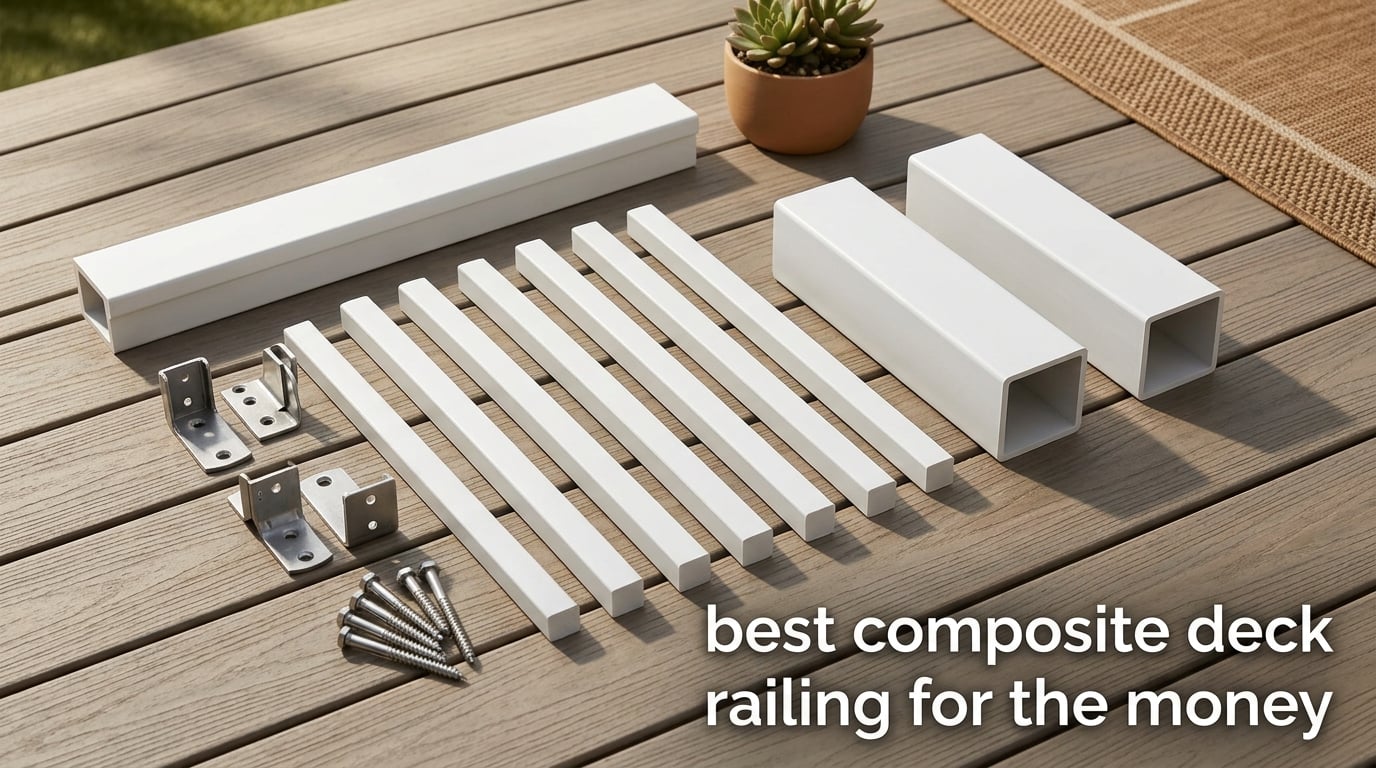 best composite deck railing for the money