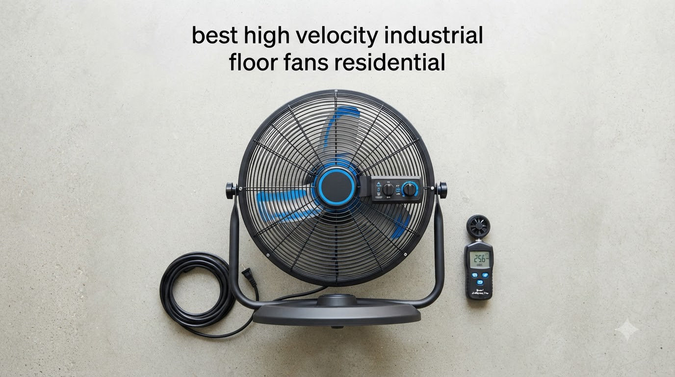 best high velocity industrial floor fans residential