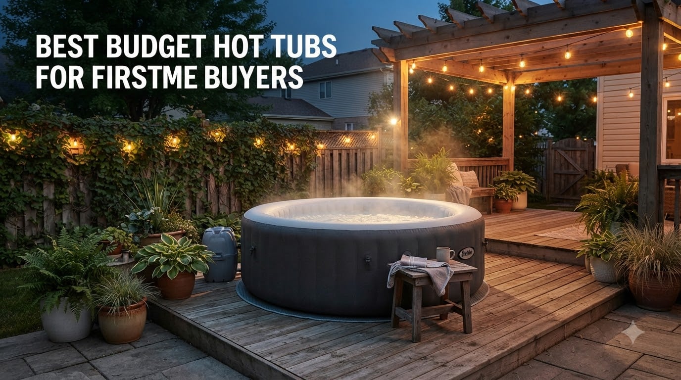 best budget hot tubs for first-time buyers