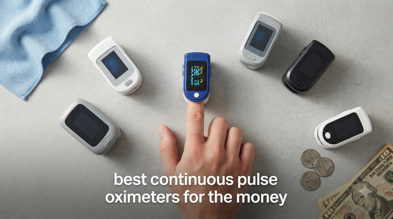 best continuous pulse oximeters for the money