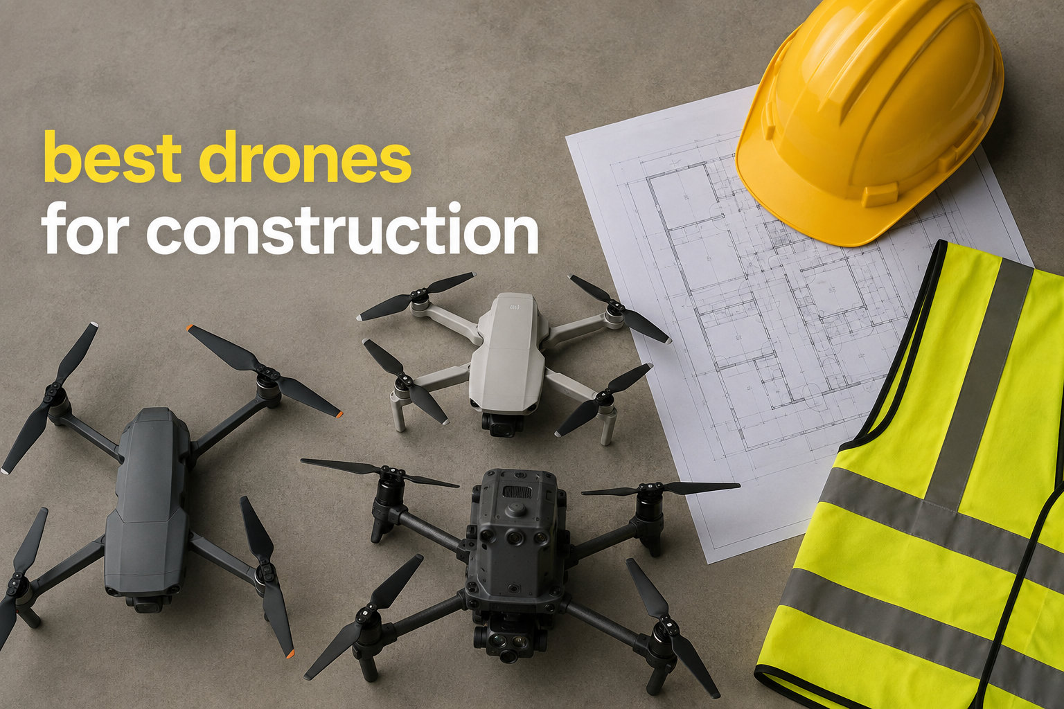 best drones for construction