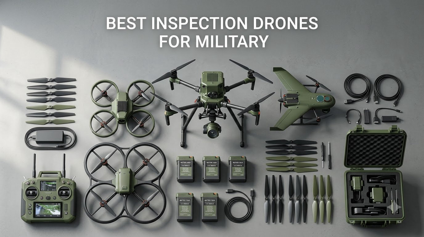 best inspection drones for military