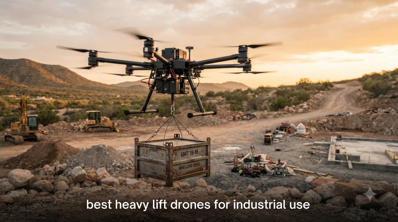 best heavy lift drones for industrial use