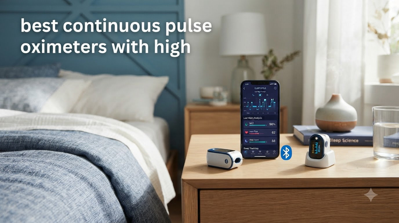 best continuous pulse oximeters with high