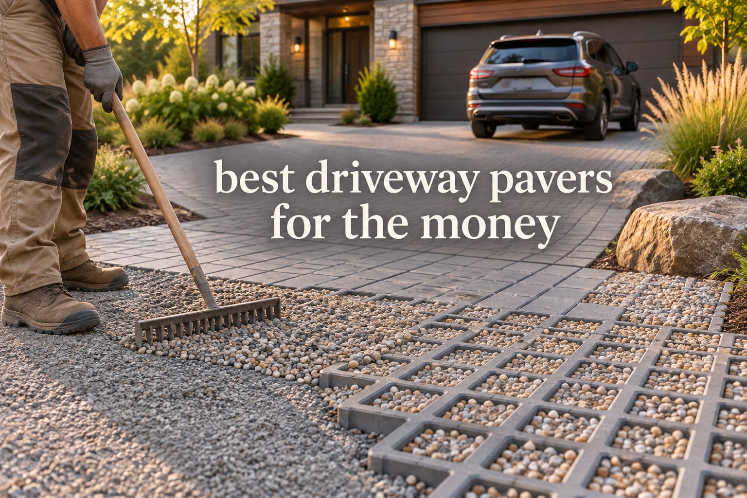 best driveway pavers for the money