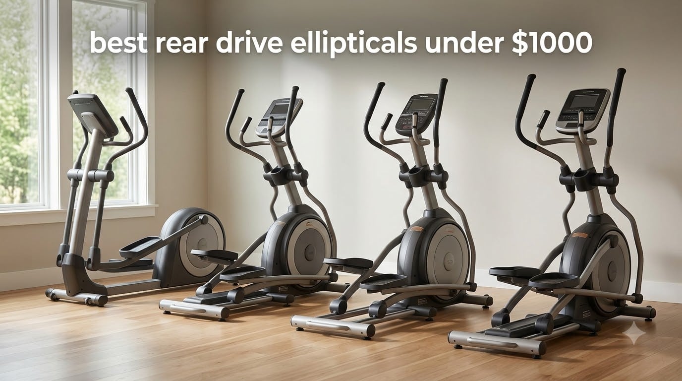 best rear drive ellipticals under $1000
