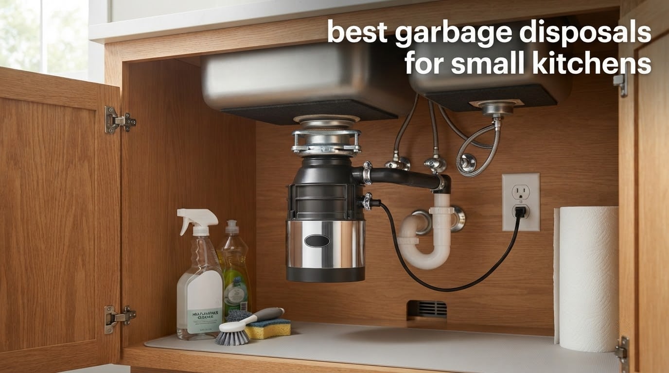 best garbage disposals for small kitchens