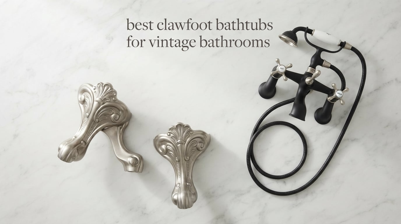 best clawfoot bathtubs for vintage bathrooms