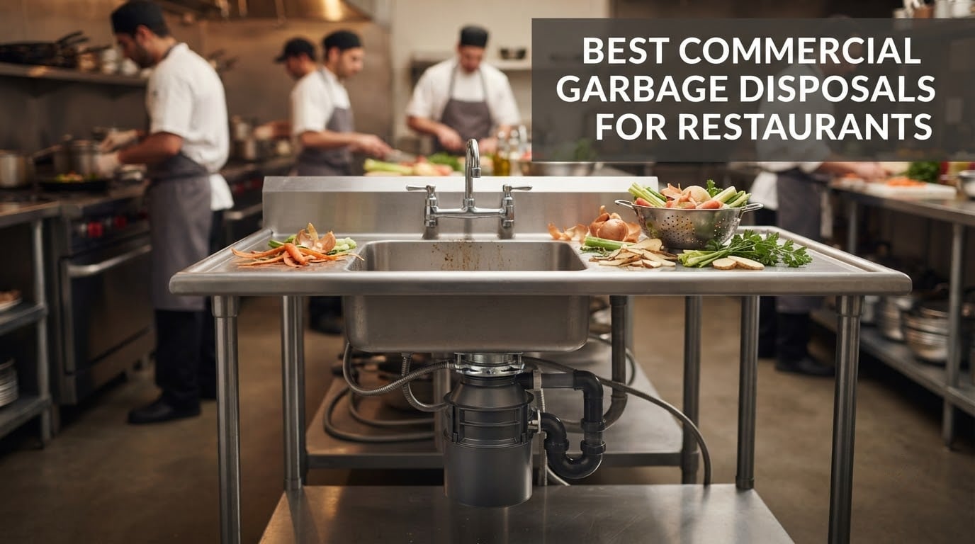 best commercial garbage disposals for restaurants