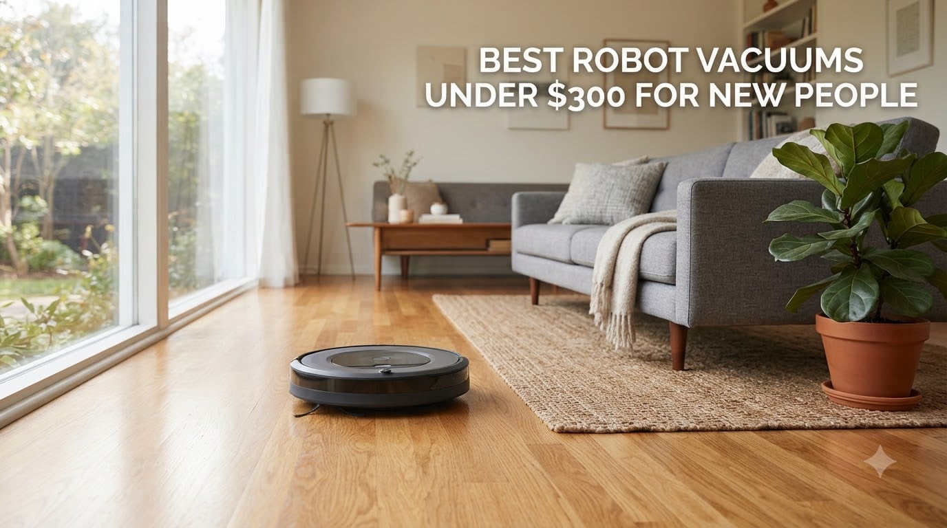 best robot vacuums under $300 for new people