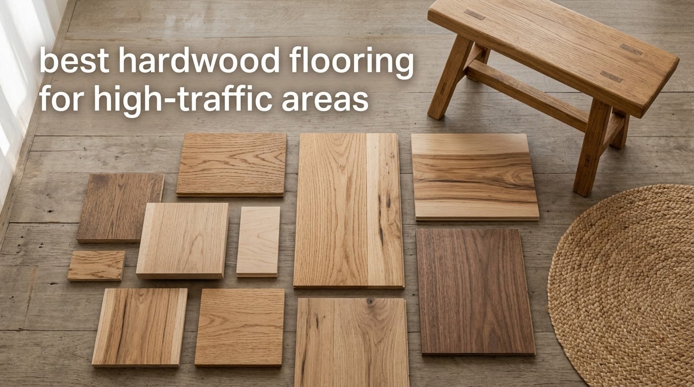 best hardwood flooring for high-traffic areas