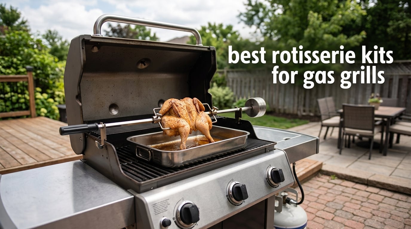 best rotisserie kits for gas grills