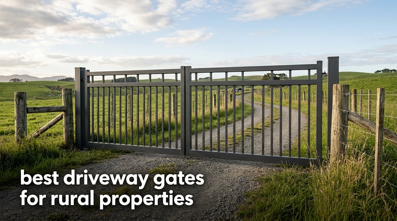 best driveway gates for rural properties
