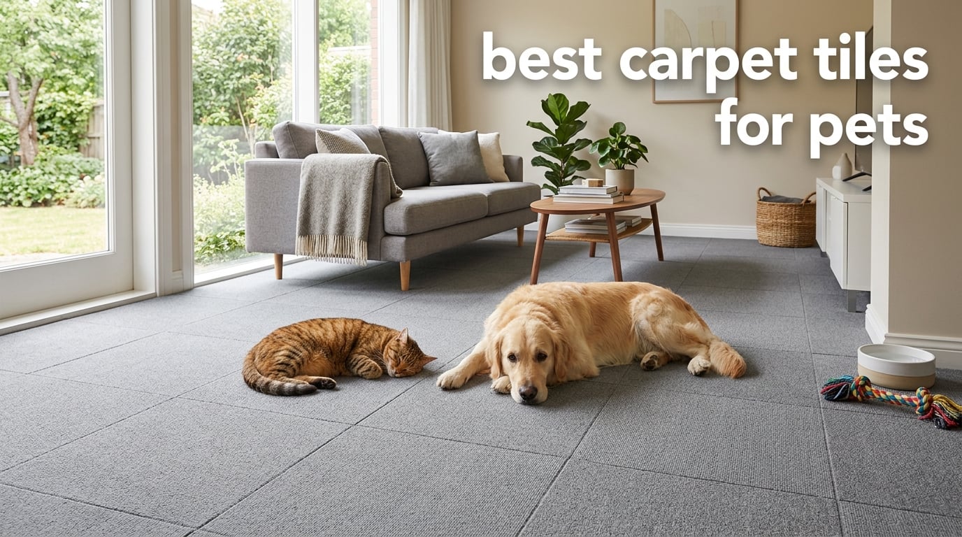 best carpet tiles for pets