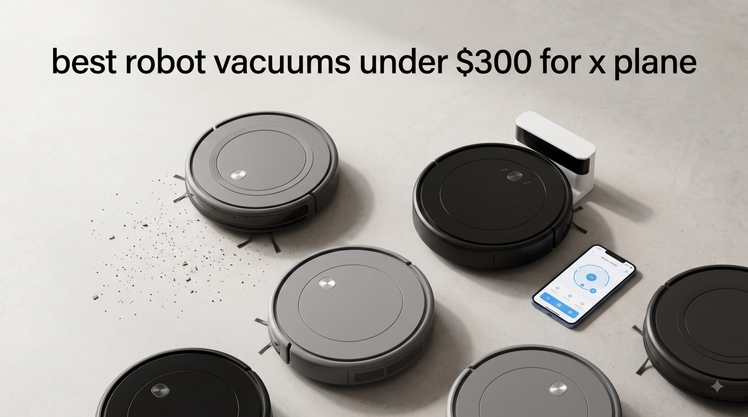 best robot vacuums under $300 for x plane