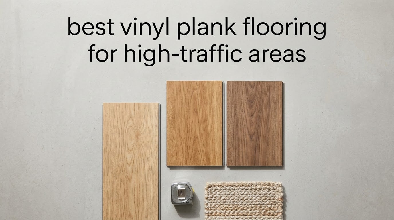 best vinyl plank flooring for high-traffic areas