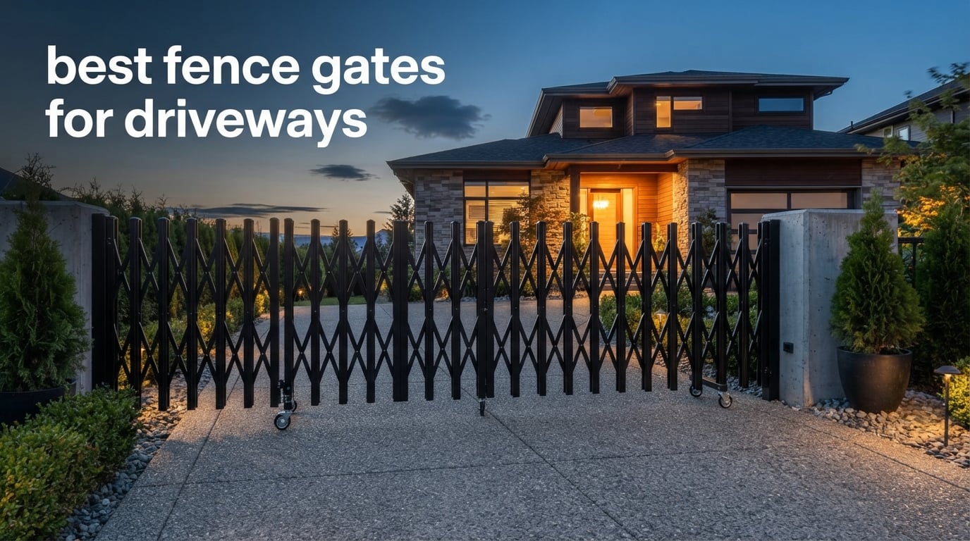 best fence gates for driveways