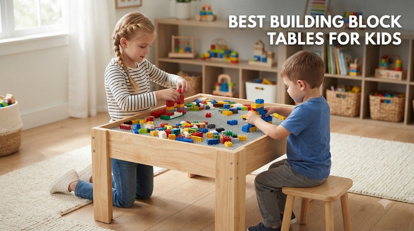 best building block tables for kids