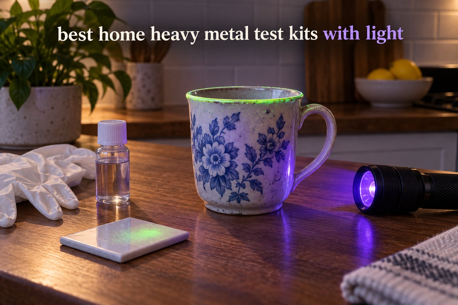 best home heavy metal test kits with light