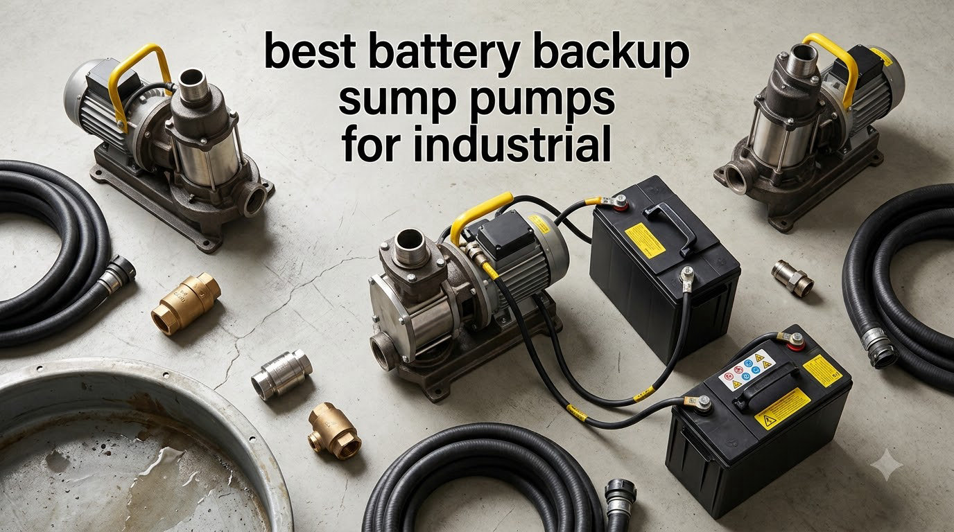 best battery backup sump pumps for industrial