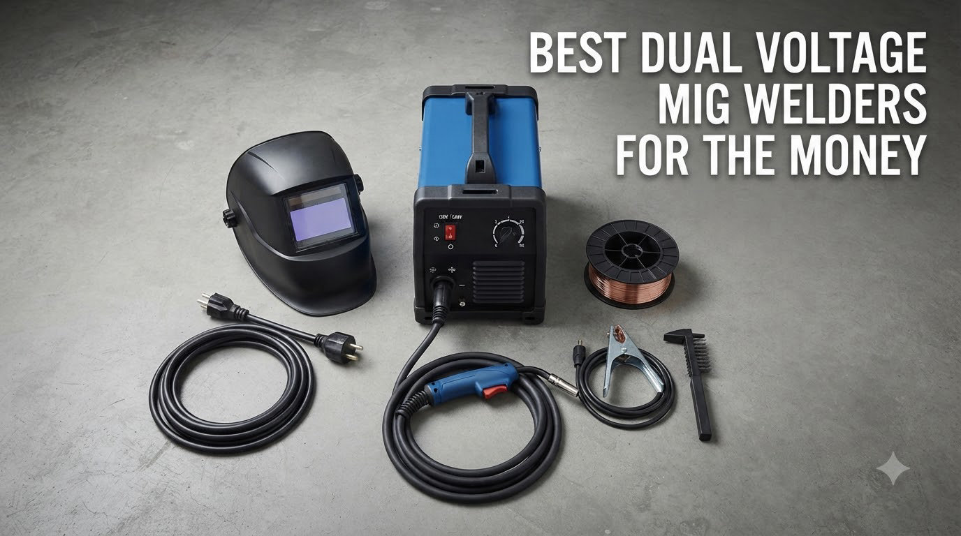 best dual voltage mig welders for the money