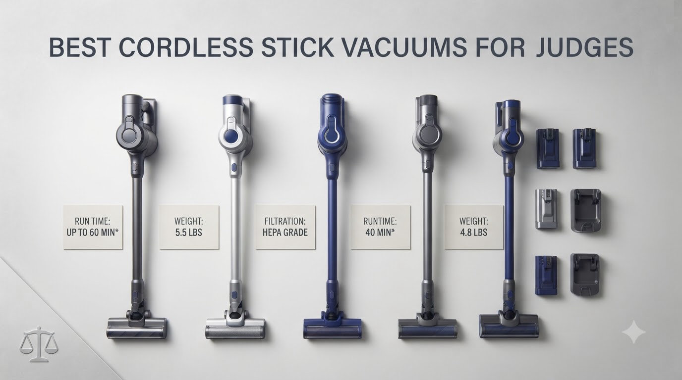 best cordless stick vacuums for judges