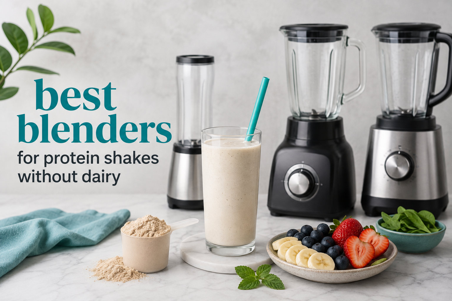 best blenders for protein shakes without dairy
