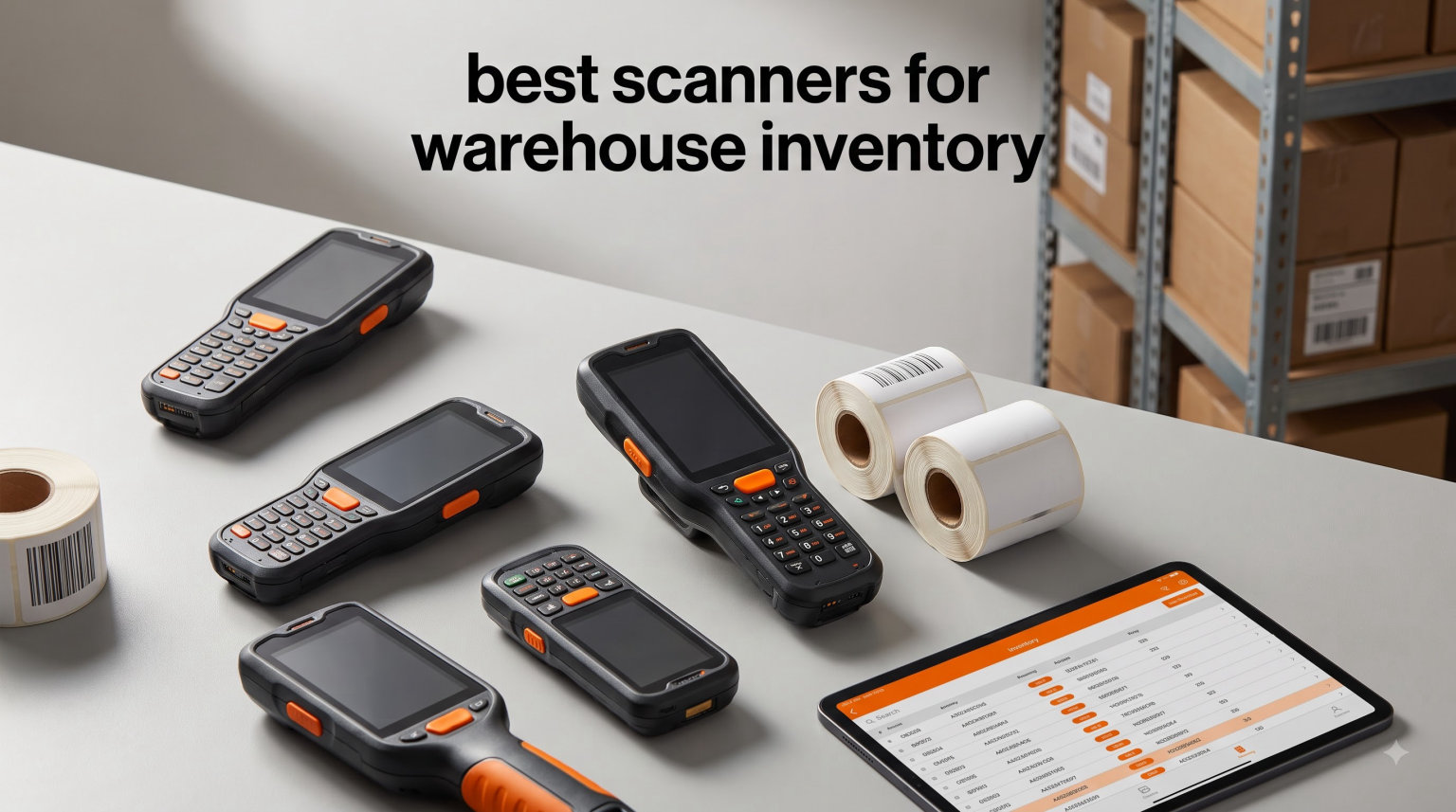 best scanners for warehouse inventory
