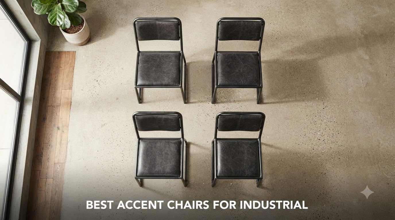 best accent chairs for industrial