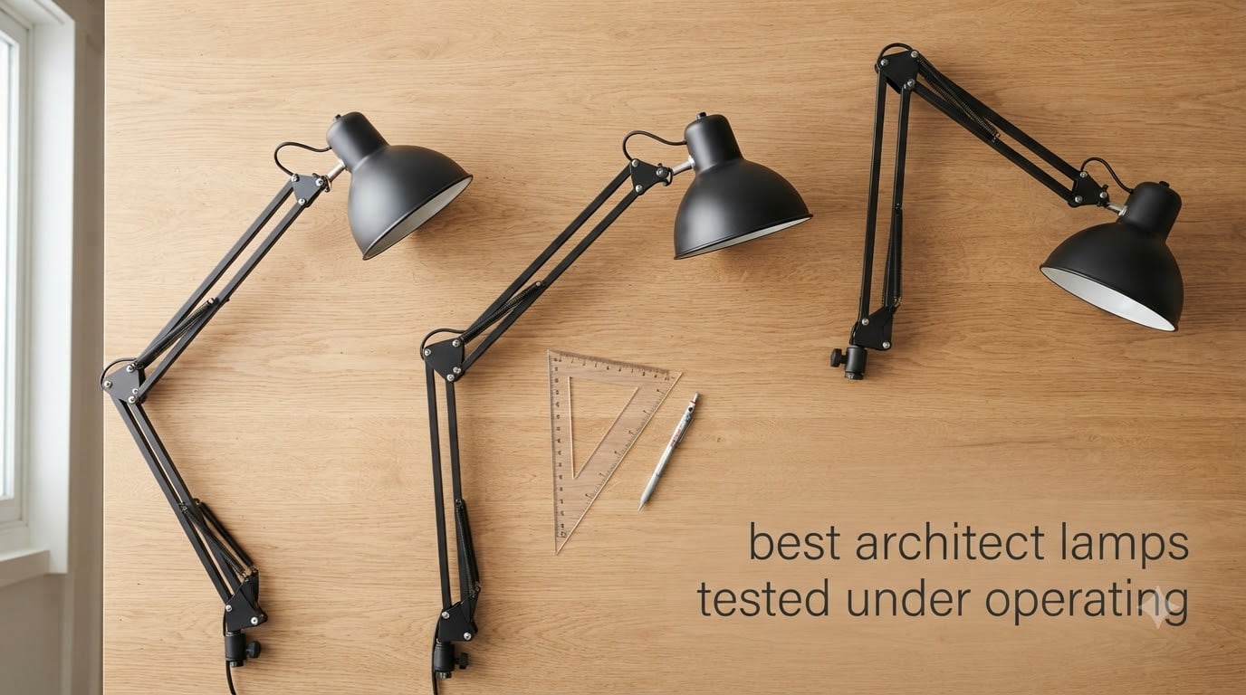 best architect lamps tested under operating