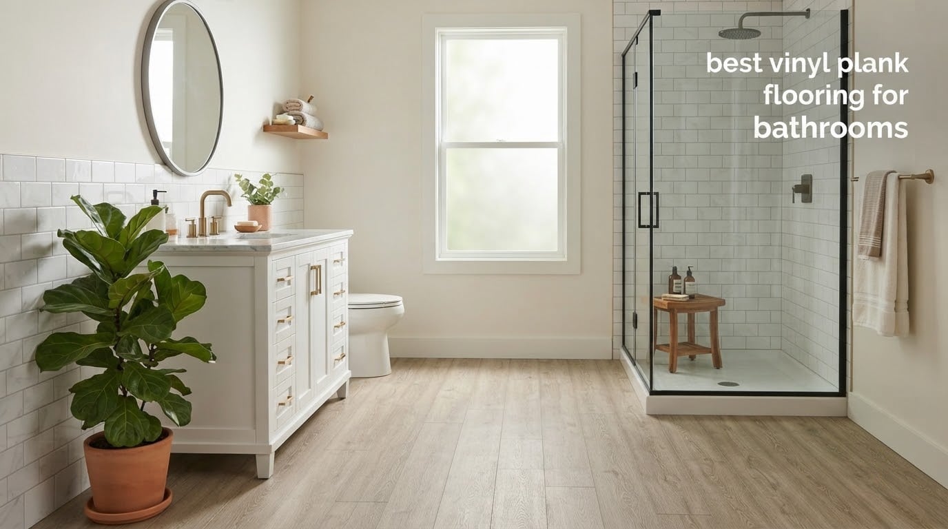 best vinyl plank flooring for bathrooms