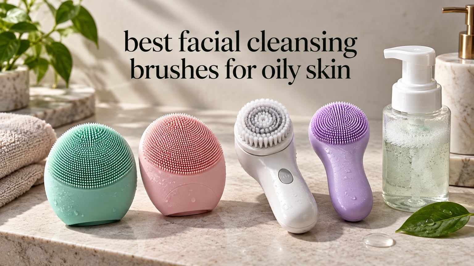 best facial cleansing brushes for oily skin