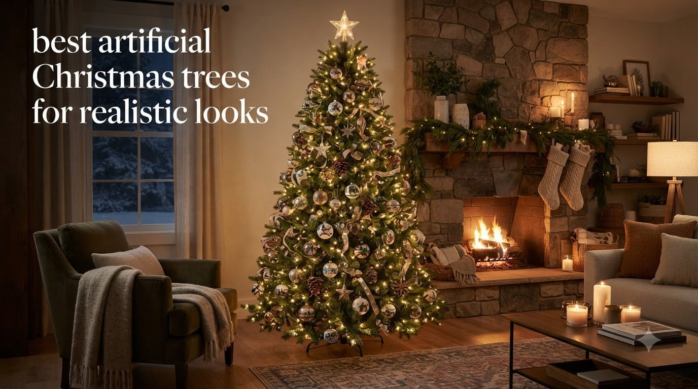 best artificial Christmas trees for realistic looks