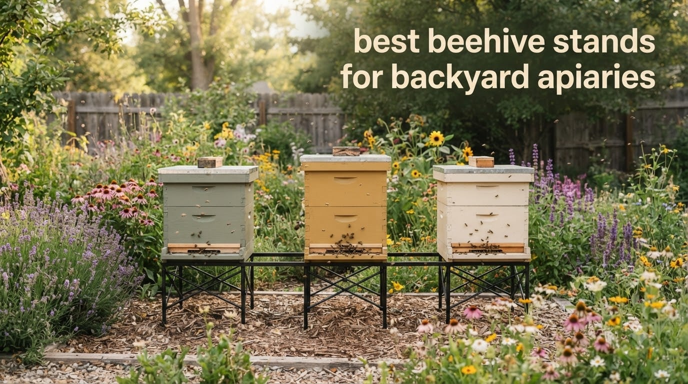 best beehive stands for backyard apiaries